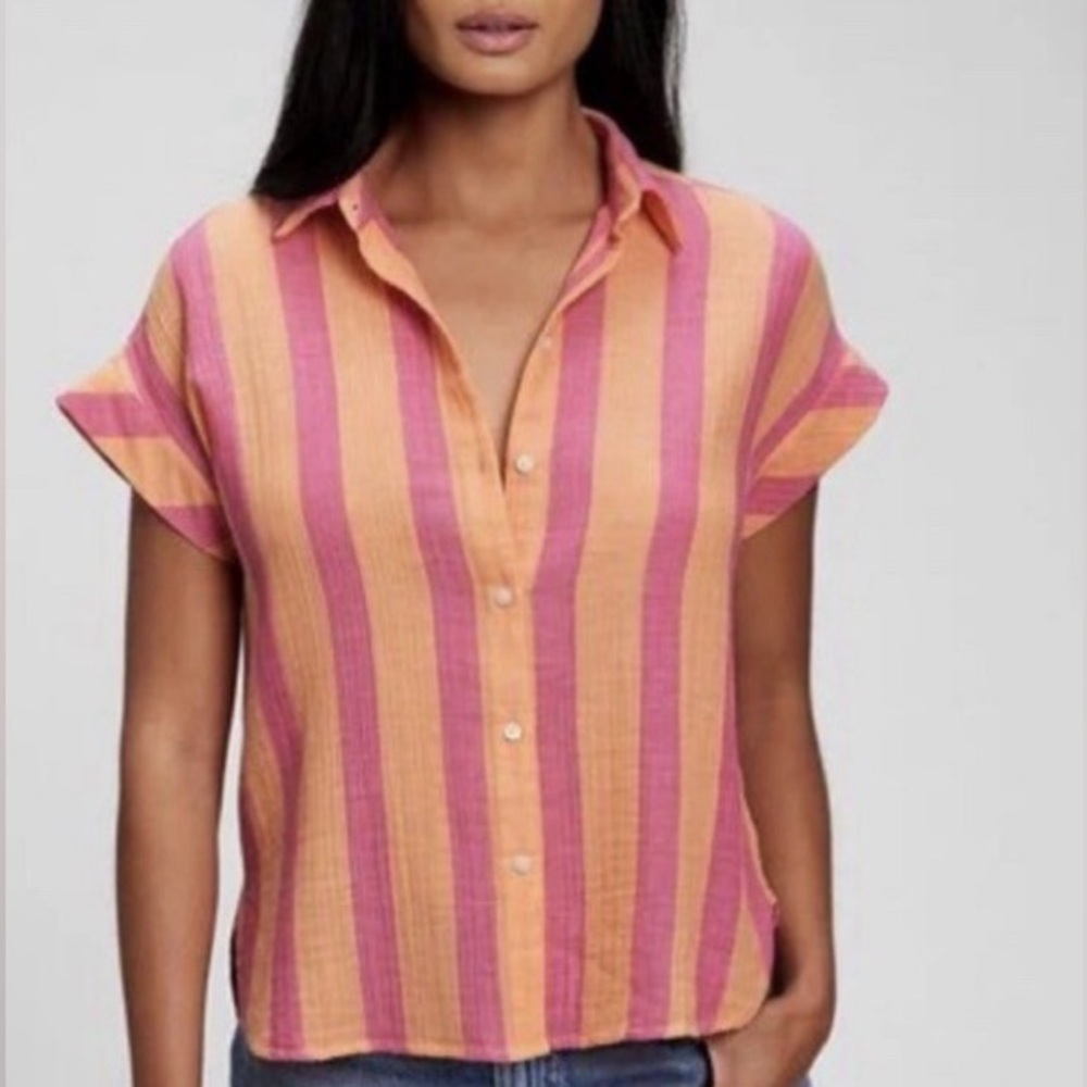 GAP Stripe Button Down